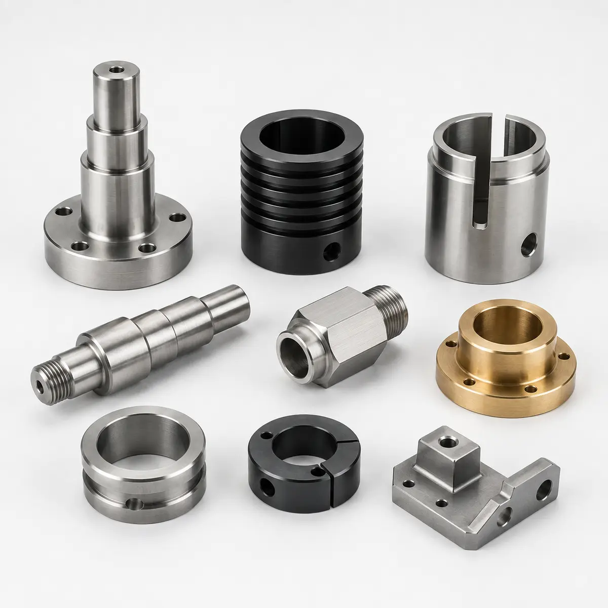 Precision CNC machined metal parts in turned and milled forms — XHT Fasteners