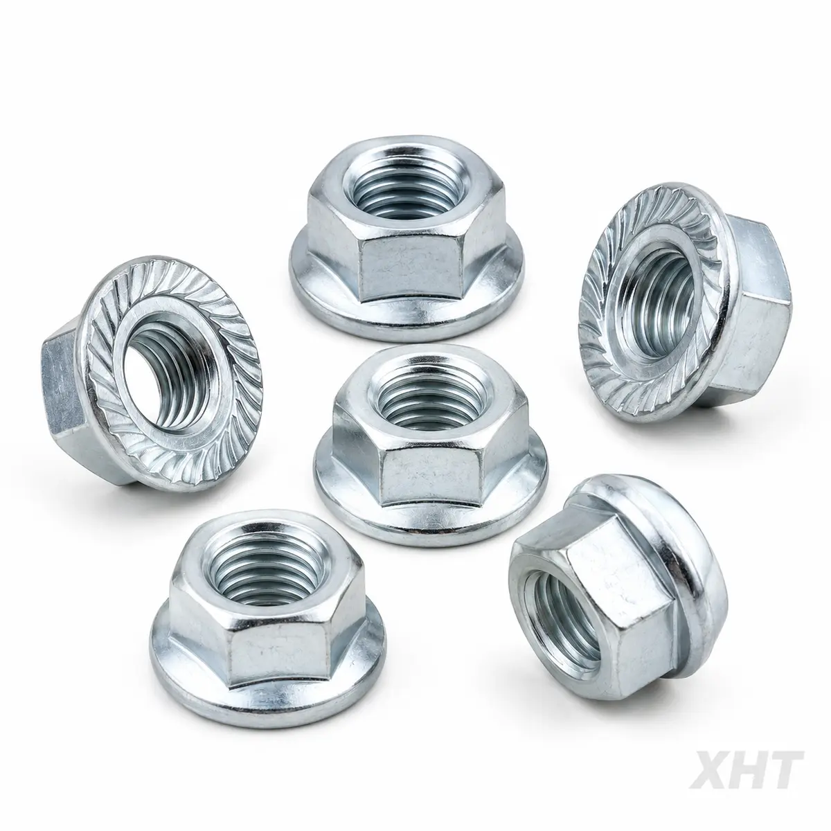 DIN 6923 hex flange nut – XHT Fasteners