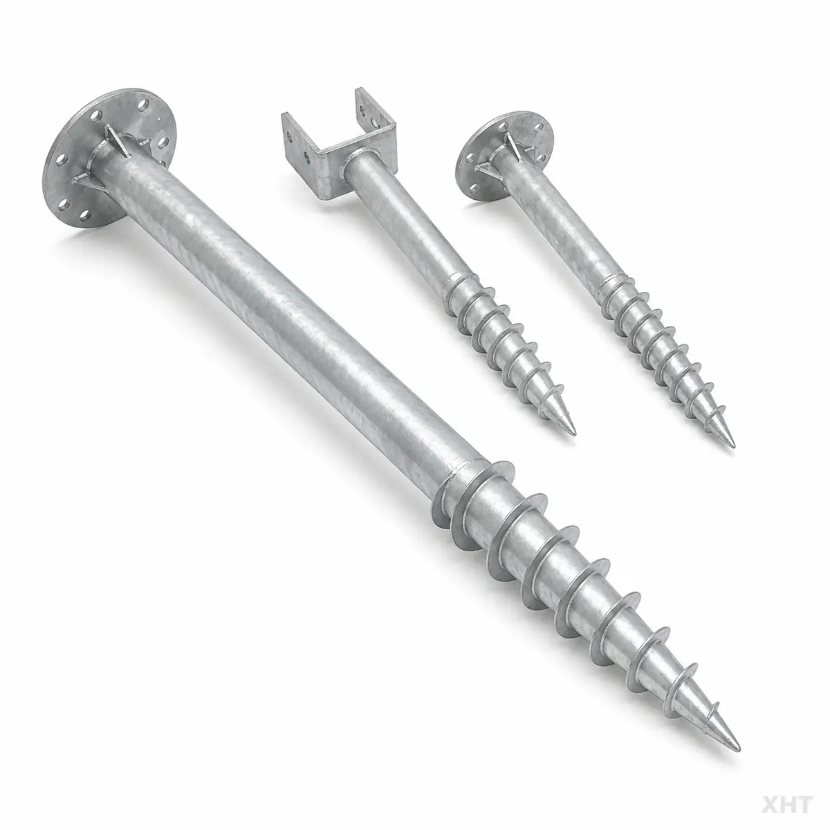 Ground Screws & Foundation Piles for photovoltaic mounting systems — XHT Fasteners