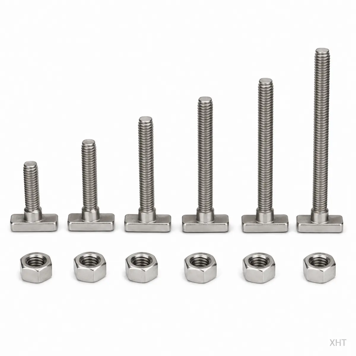 Solar T-bolts in common metric sizes — XHT Fasteners