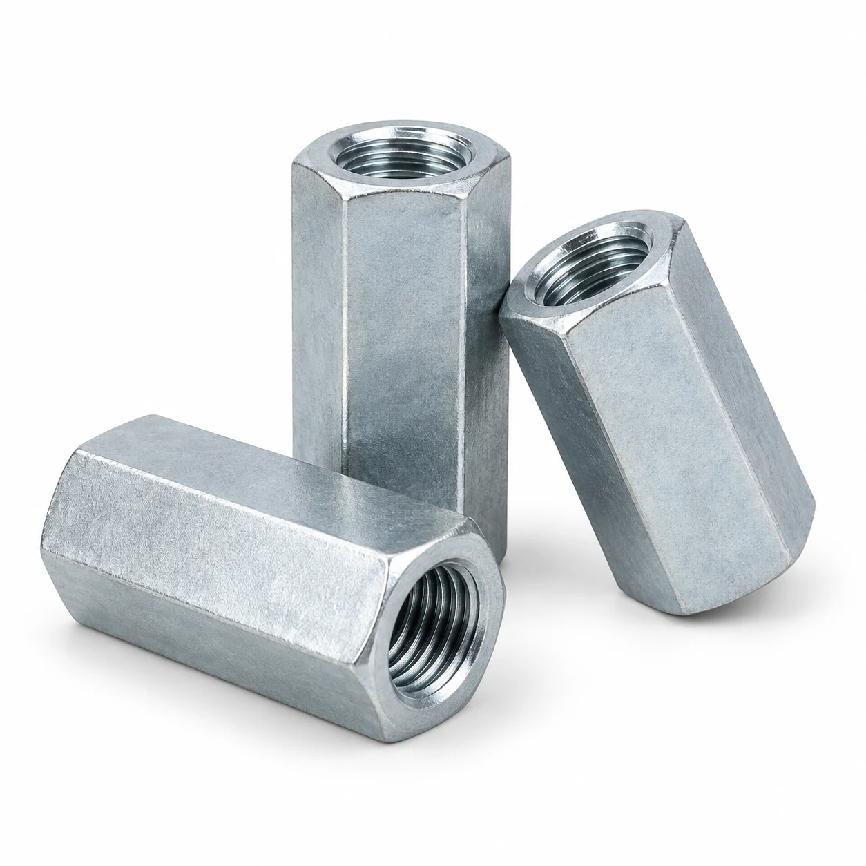 DIN 6334 Hex Coupling Nut product illustration