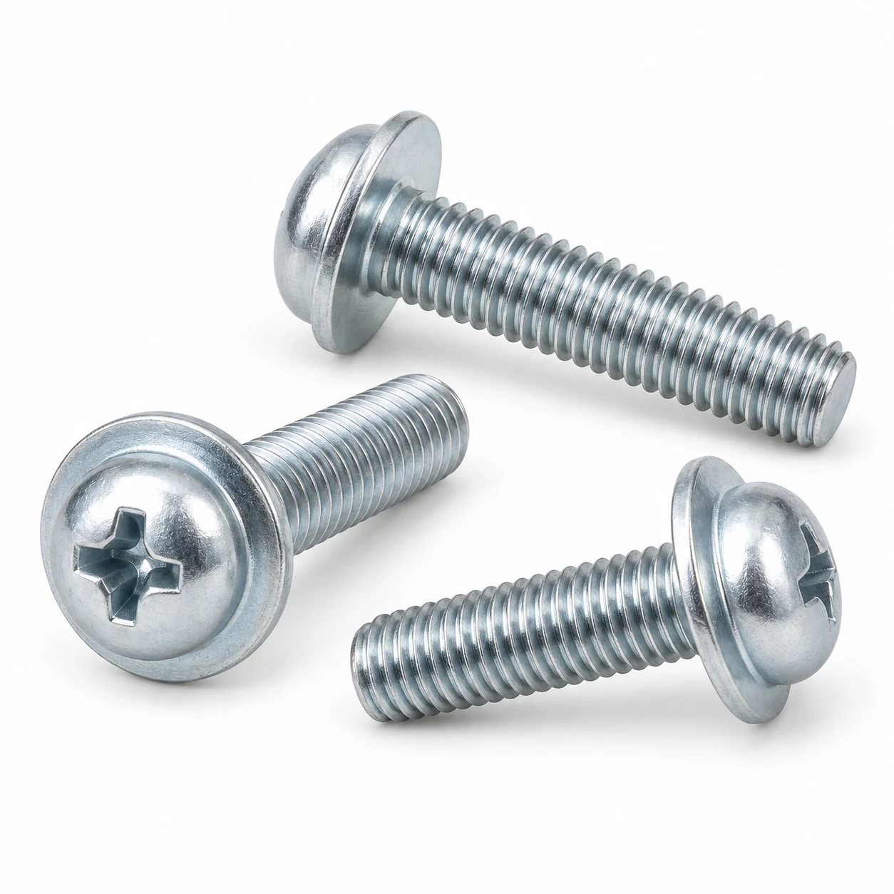 DIN 967 Pan Head Screw with Collar product illustration