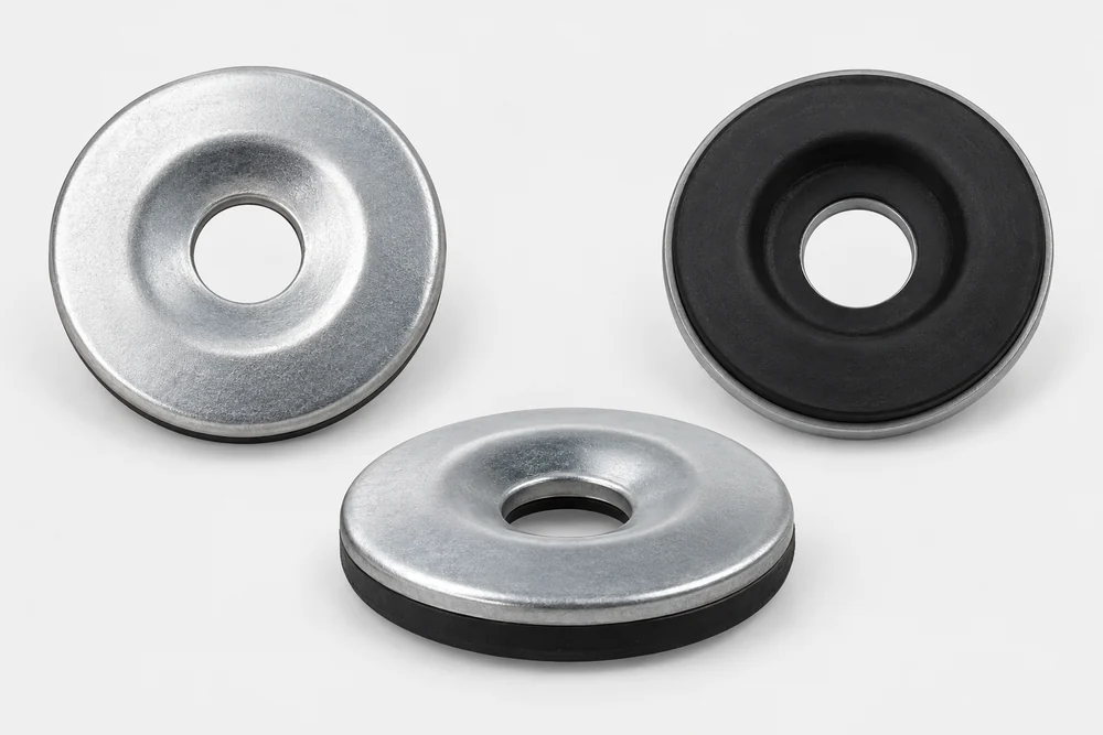 金属胶合EPDM密封垫圈 — 产品示意参考，XHT Fasteners